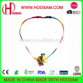 Promotion Silicone silly necklace with pendant /Hot sale silicone silly necklace